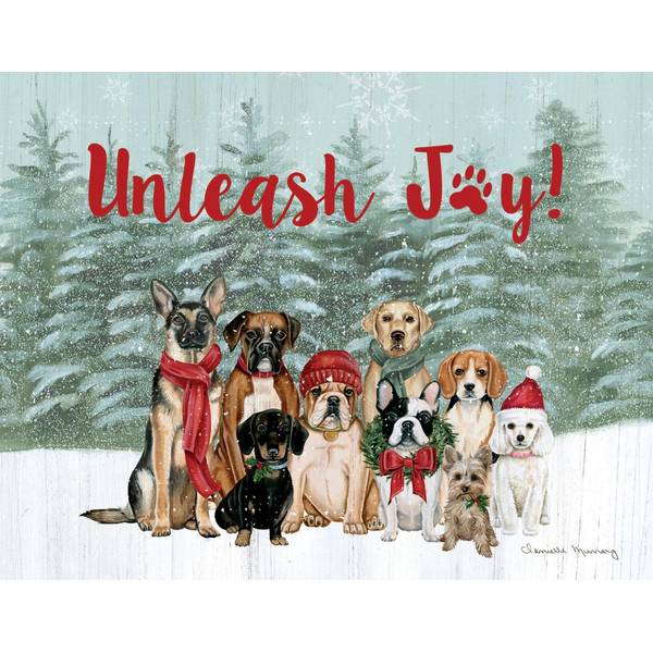 Unleash Joy Boxed Christmas Cards by Danielle Murray