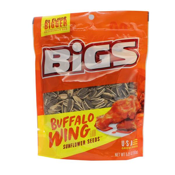 Bigs 5.35 oz Buffalo Wing Sunflower Seeds 702564 Blain's Farm & Fleet