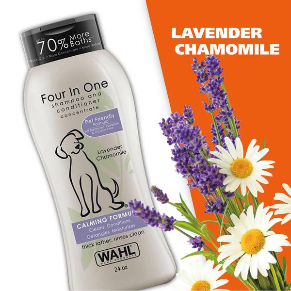 Wahl Four in One Dog Shampoo/Conditioner, 24 oz 820000T