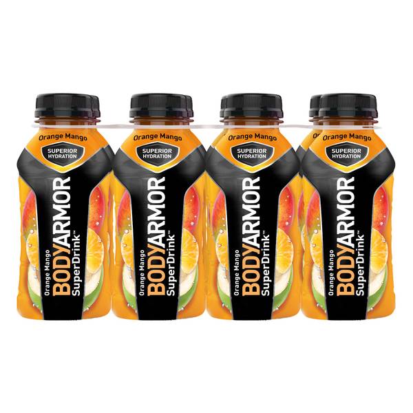 BodyArmor 12 oz 8Pack Orange Mango 156340 Blain's Farm & Fleet