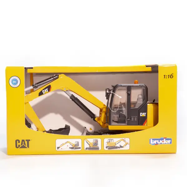 Bruder CAT Mini Excavator - 02457 | Blain's Farm & Fleet