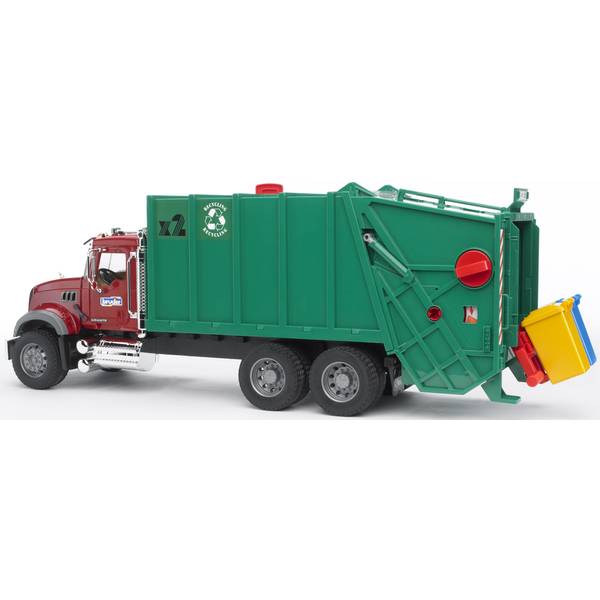 mack garbage truck toy