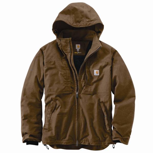 Carhartt Men's Full Swing Loose Fit Quick Duck Insulated Jacket, Canyon ...