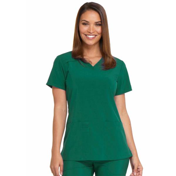 Photo of Women's Short Sleeve V-Neck Scrub Top