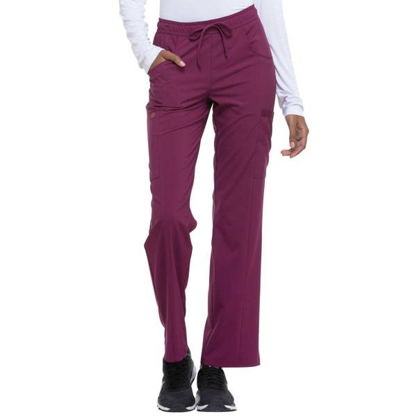 Photo of Women's Mid Rise Straight Leg Drawstring Scrub Pants