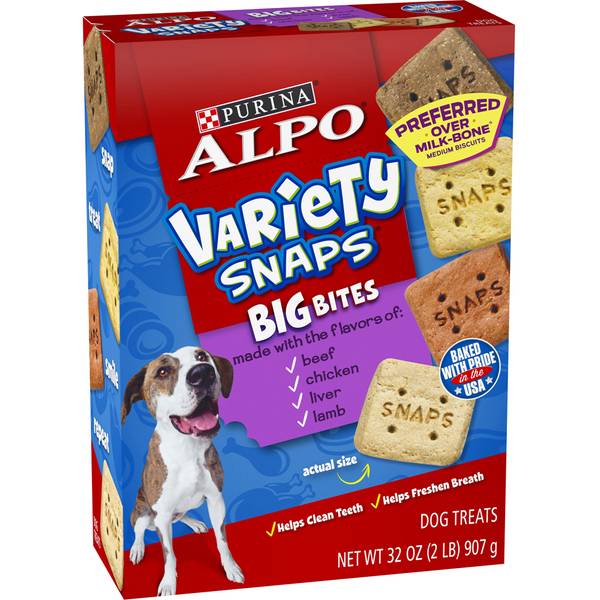 alpo snaps dog treats