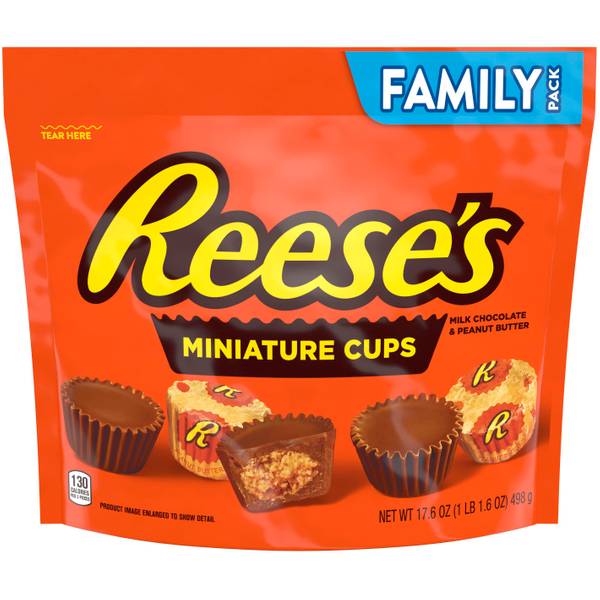 34 oz Party Size Peanut Butter Chocolate Candies by Mars at Fleet Farm