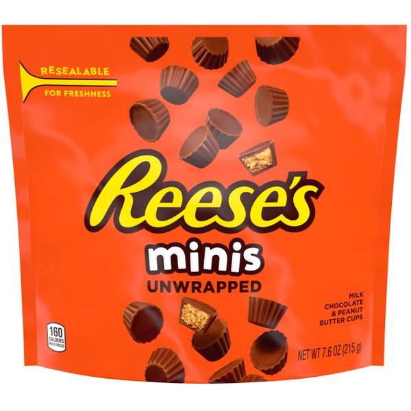 Reese's 7.6 oz Peanut Butter Cup Minis Pouch - 3400047056