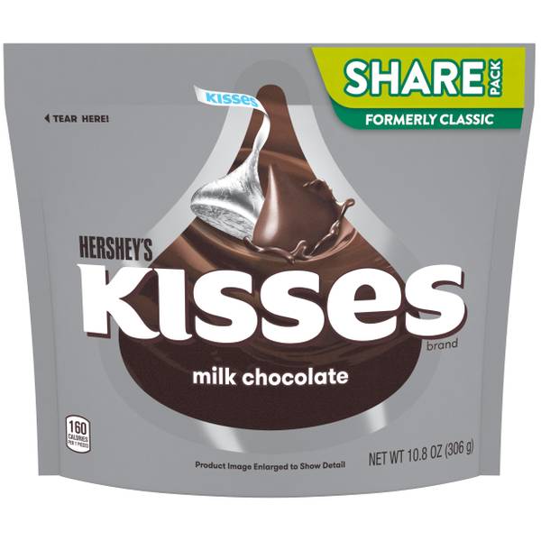 Hershey's Kisses Milk Chocolate, Party Pack - 35.8 oz