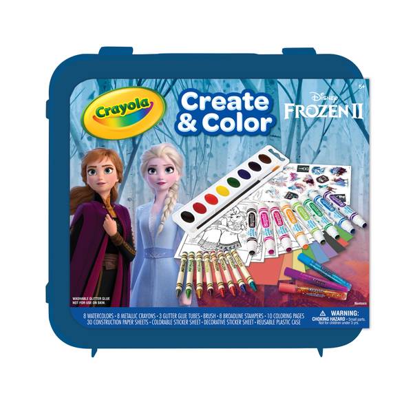 Crayola Create & Color Case-Frozen 2