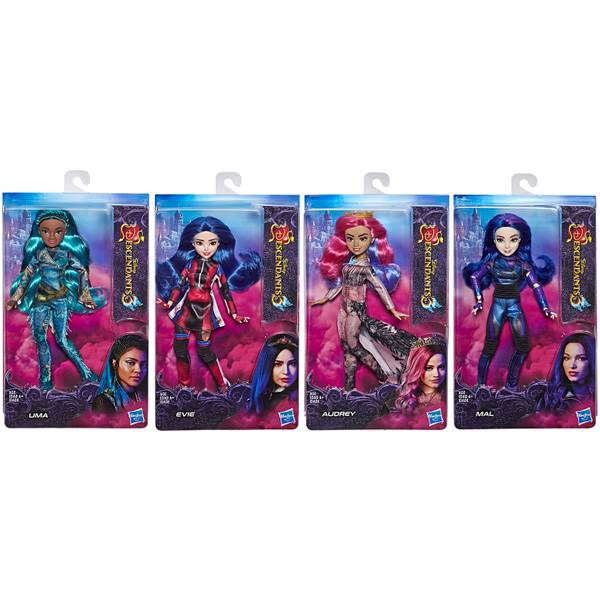 hasbro disney descendants 3 dolls