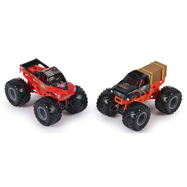 Monster Jam Official 1:64 Scale Die-Cast Monster Trucks 2 Pack