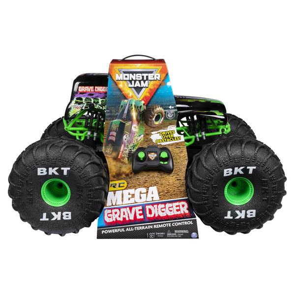 grave digger remote control monster truck