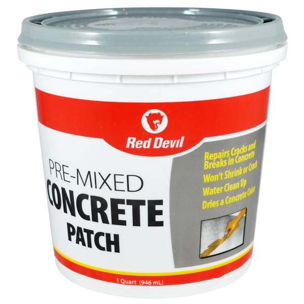 Red Devil 1 Qt Premixed Concrete Patch 0644 Blain's Farm & Fleet