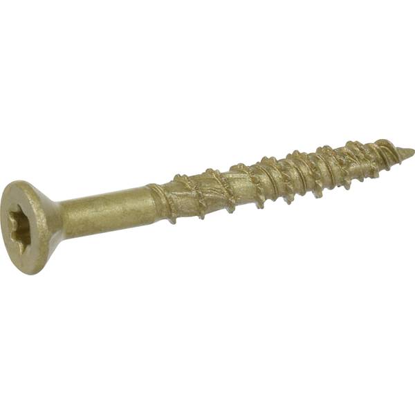 Hillman #2 x 3/8-in Brass Interior Wood Screws (8-Per Box) in the