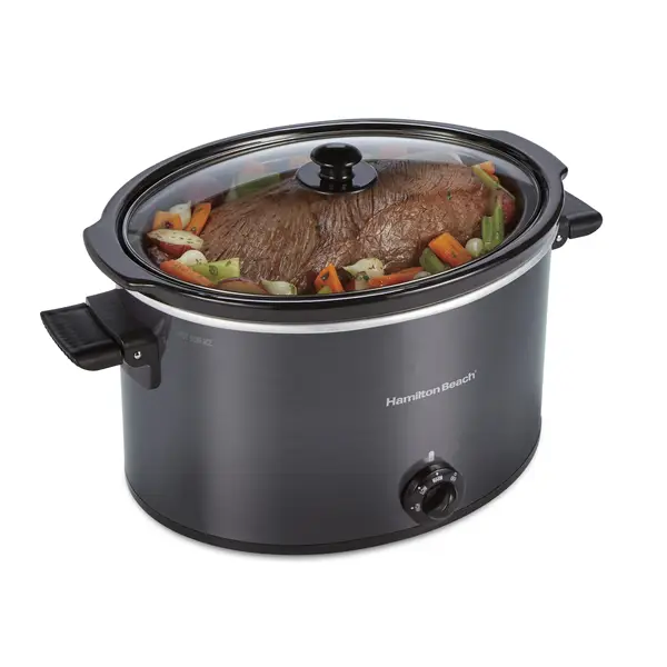 Cooks 5 Quart Programmable Latch and Travel Slow Cooker