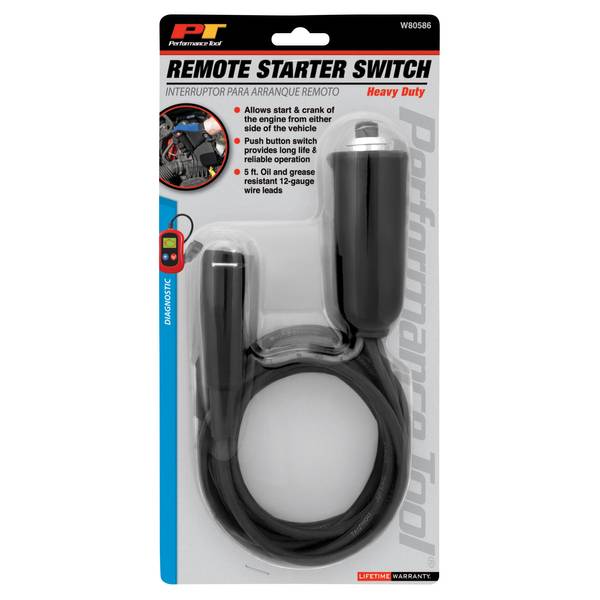 Remote starter deals button