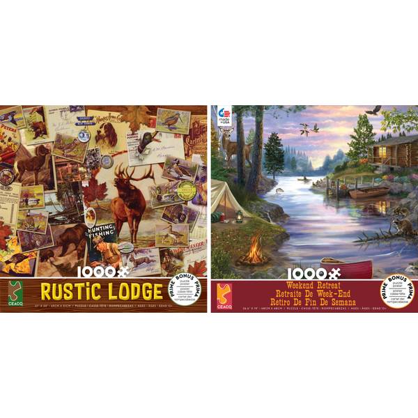 Ceaco 1000-Piece Rustic Puzzle Assortment - 3161 | Blain's Farm & Fleet