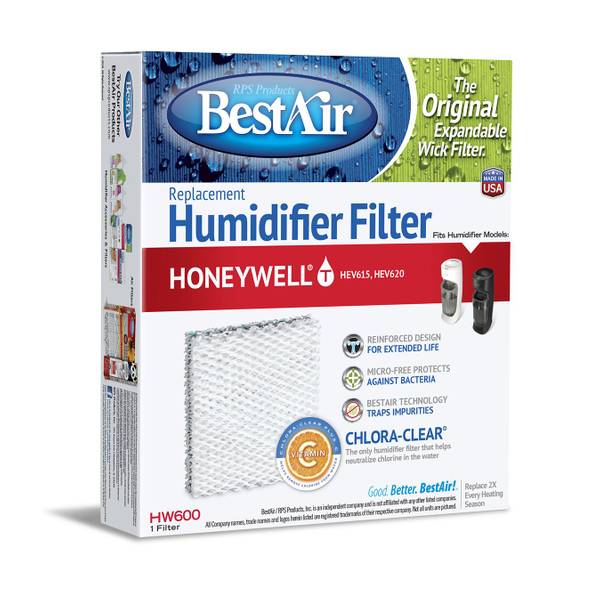 BestAir Honeywell Humidifier Filter HW600PDQ3 Blain