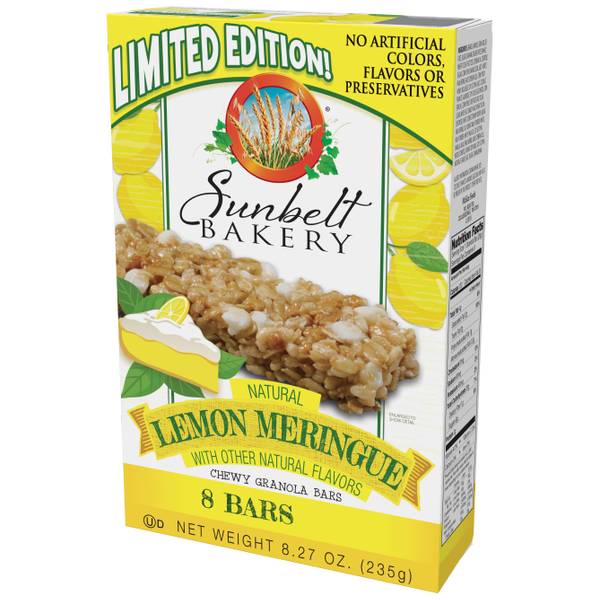 UPC 024300031267 product image for Sunbelt Bakery Lemon Meringue Chewy Granola Bars | upcitemdb.com