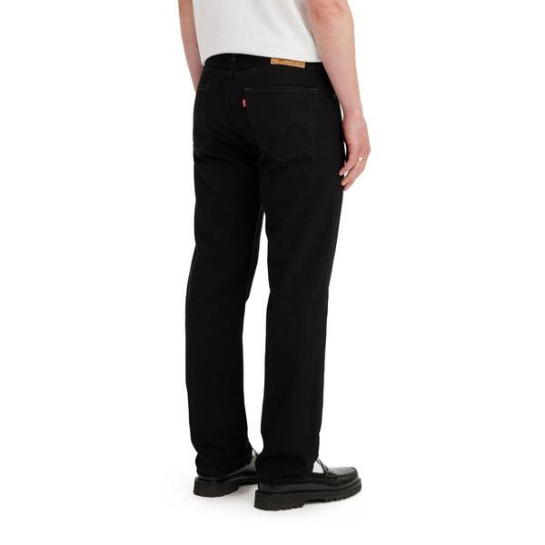Levi's Men's 505 Regular Fit Straight Leg Jeans, Black Levi's Men's 505 Regular Fit Straight Leg Jeans, Black