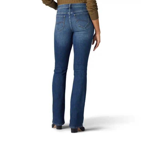womens lee mid rise bootcut jeans