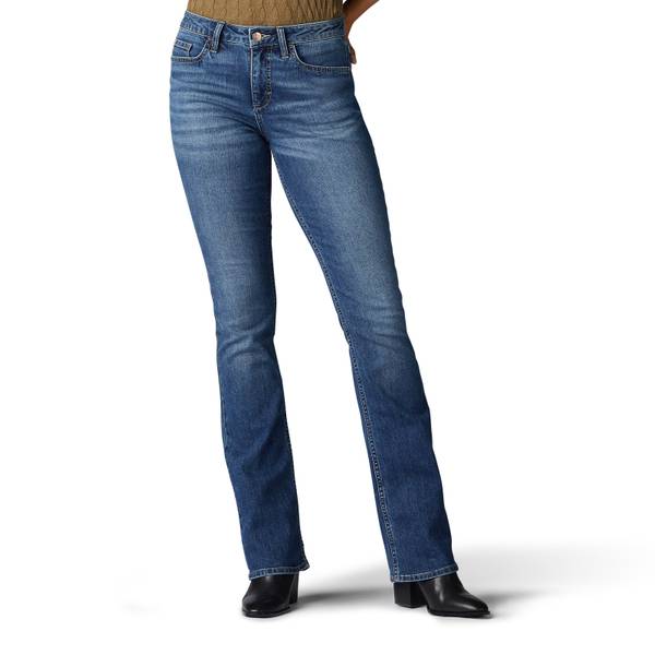 women's lee rider mid rise bootcut jeans