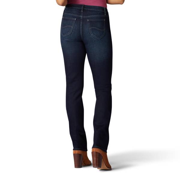 riders by lee mid rise straight leg pants