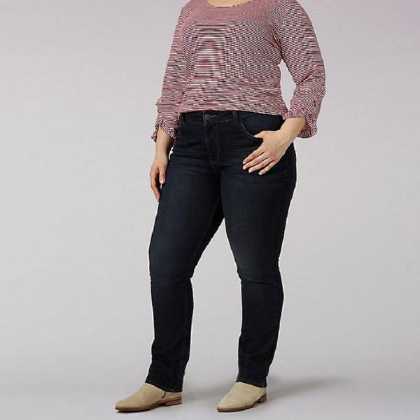 plus size women's lee jeans