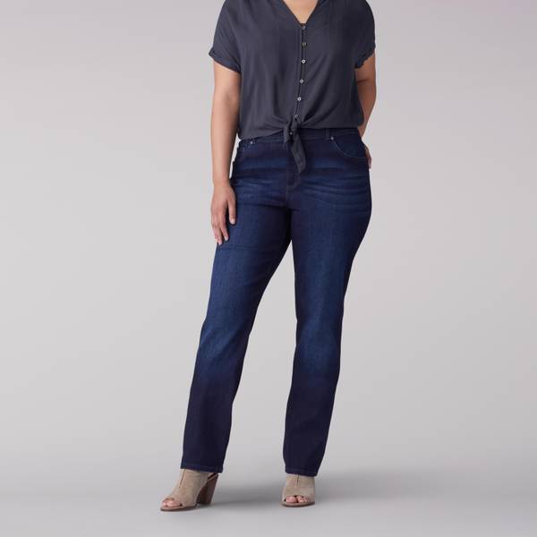 women's plus size relaxed fit jeans