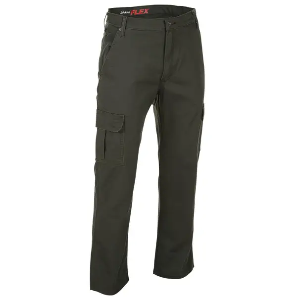 Wrangler Men's Relaxed Fit Flex Cargo Pants - Black 30x30