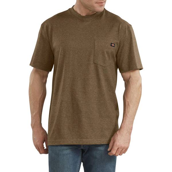 Dickies Men's Short Sleeve Heavyweight T-Shirt, Duck Heather, M ...