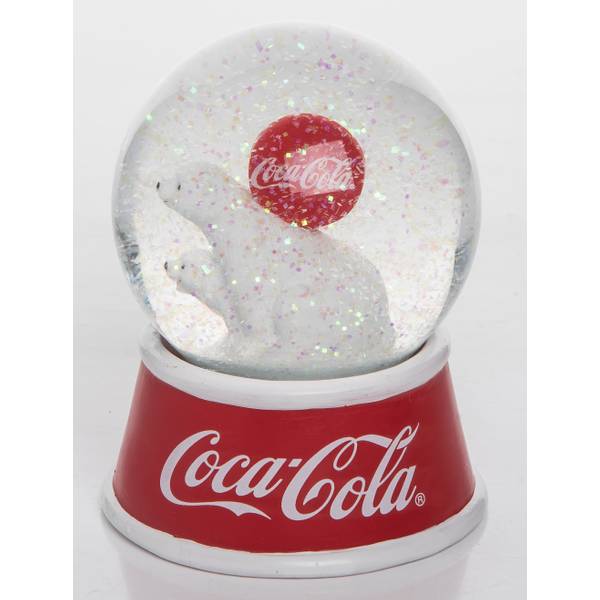 Transpac Imports Inc. LED Coke Polar Bears Gazing Snow Globe - V3438 ...