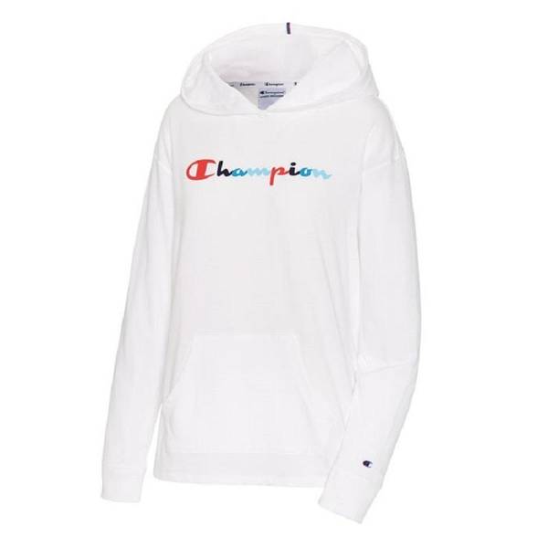 white champion women's hoodie