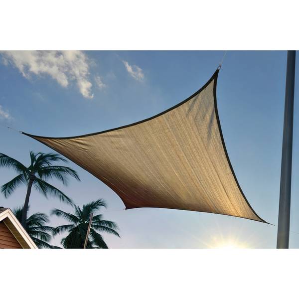ShelterLogic Heavyweight Square Sun Shade Sail - 25723 | Blain's