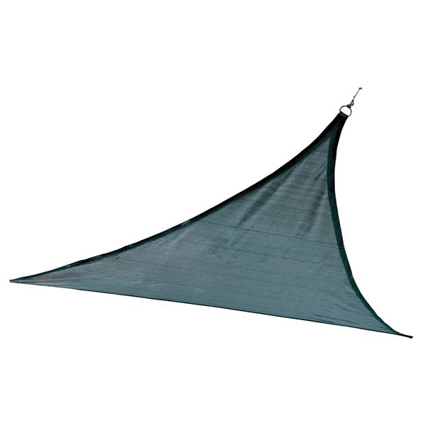 ShelterLogic 16'x16' Heavyweight Triangle Sun Shade Sail-Sea Blue ...