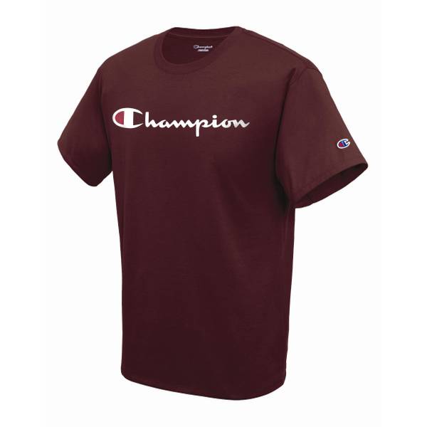 Champion Classic Graphic Tee, Maroon, XL - GT23HY07718-029-XL | Blain's Farm & Fleet