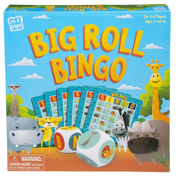 Pressman Safari Big Roll Bingo Game - 108604 | Blain's Farm & Fleet