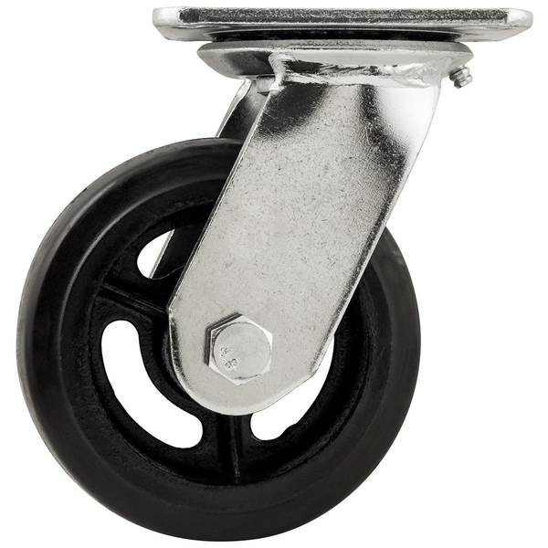 Photo of 5" Heavy Duty Rubber Swivel Caster