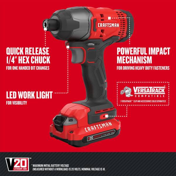 Craftsman discount v20 accessories