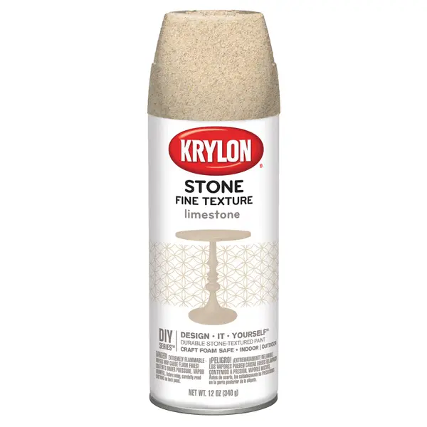 Krylon Stone Matte Charcoal Sand Textured Spray Paint (NET WT. 12-oz) in  the Spray Paint department at