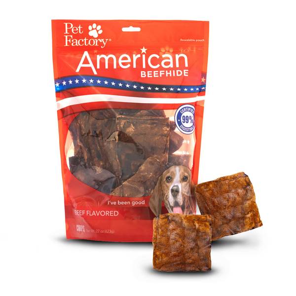 Photo of 22 oz American Beefhide Beef Chips Dog Treat