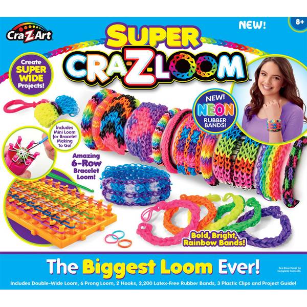 Super Cra-Z-Loom Unboxing and Review by Crafty Ladybug 