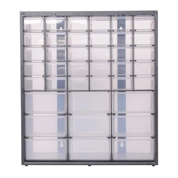 CRAFTSMAN Bin System 9-Compartment Plastic Small Parts Organizer in the  Small Parts Organizers department at