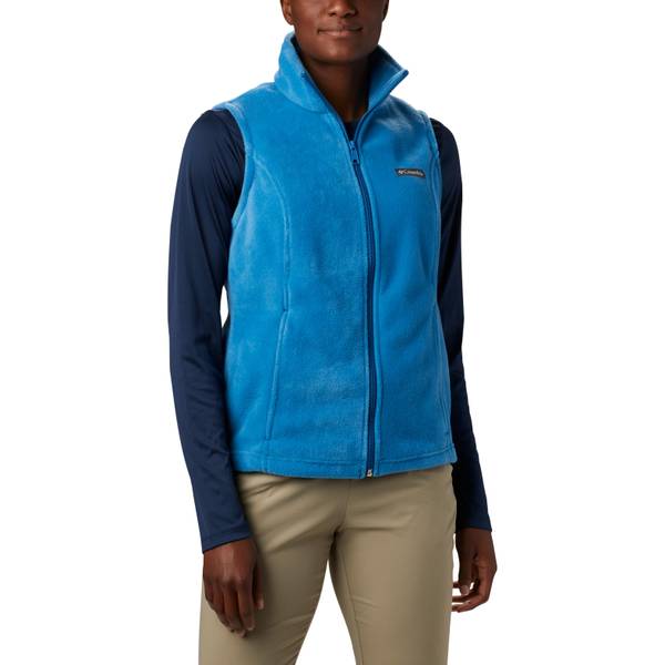 womens fleece vest columbia