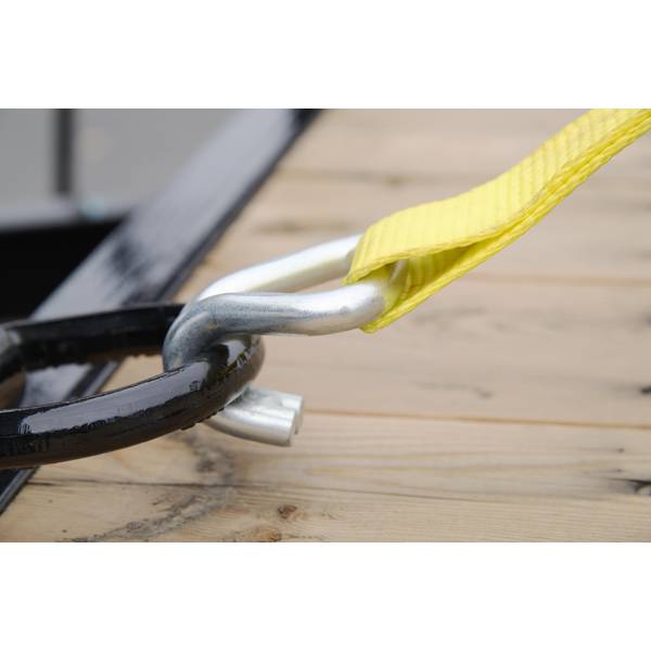 Keeper 27' x 2' Heavy Duty Ratchet Tie-Down with Double J Hooks
