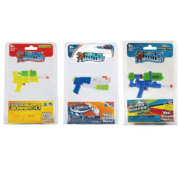 World's Smallest Super Soaker Assortment