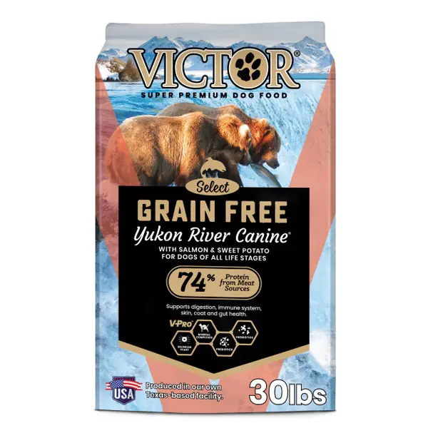 Victor Yukon River Canine Recipe Dry Dog Food, 30 lb, Grain-Free