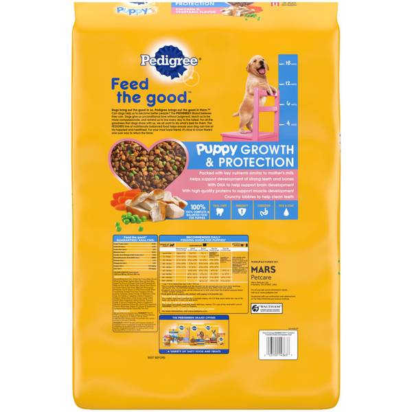 Pedigree baby dog outlet food