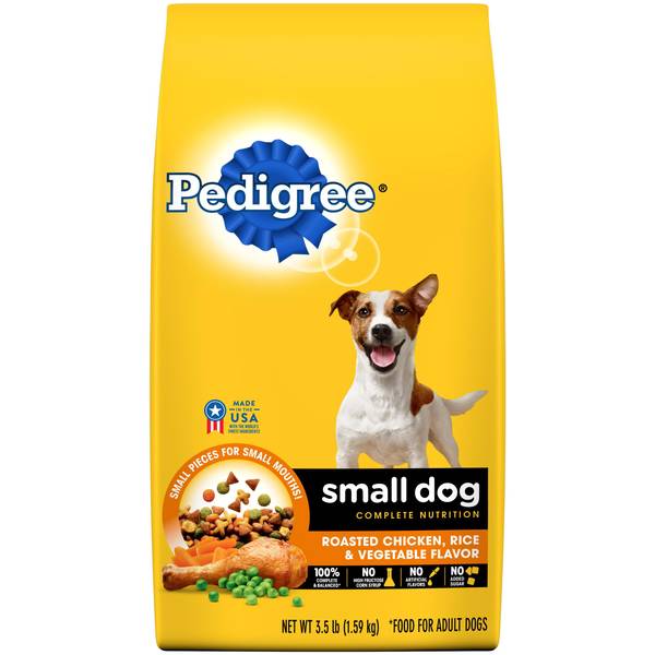 Pedigree 3.5 lb Small Dog Complete Nutrition Dog Food - PED10364